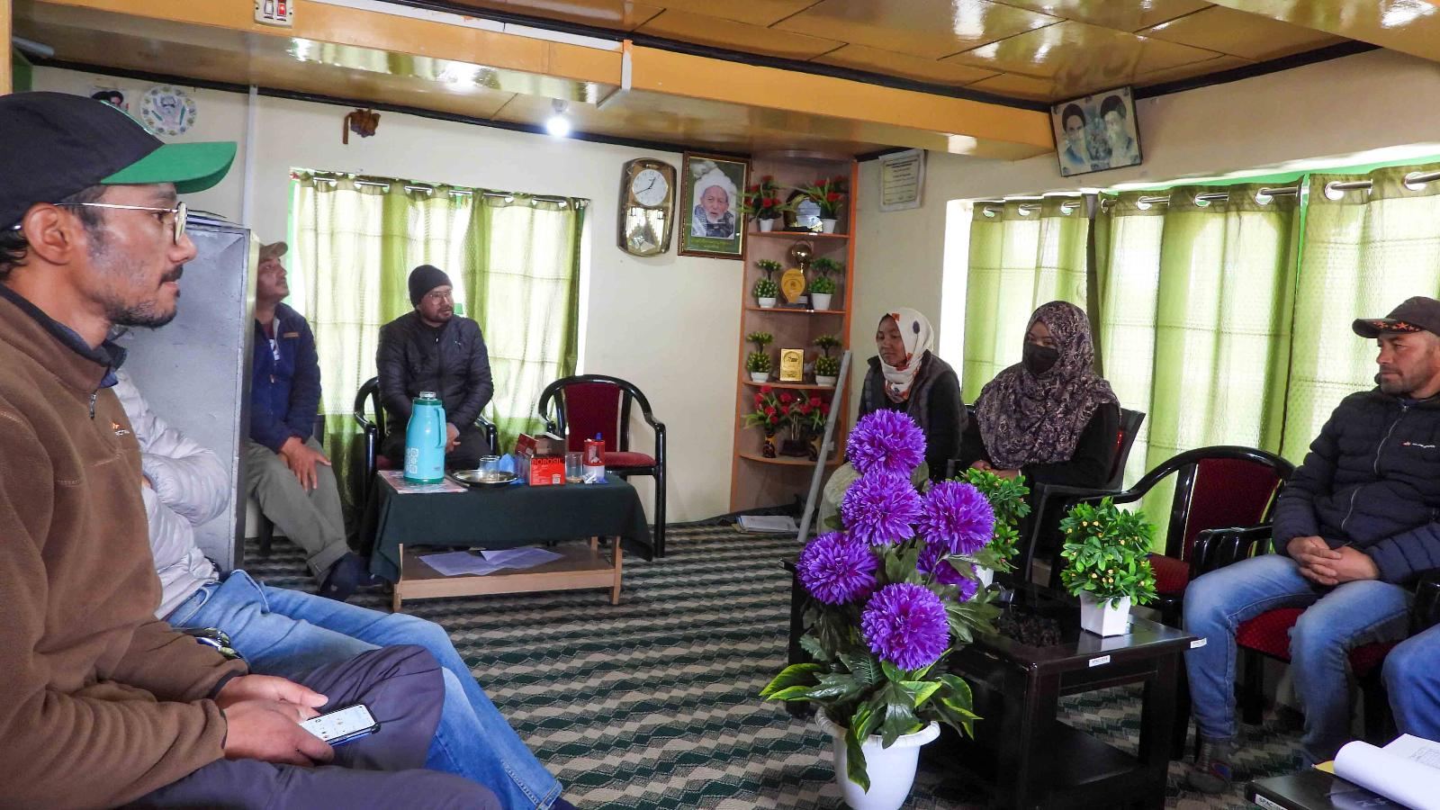 School Inspection by MES Executive Body